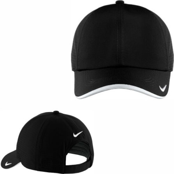 Nike 429467 Dri-Fit Swoosh Perforated Cap - White