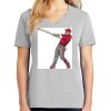 1-Hr Ladies V-Neck T-Shirt Thumbnail