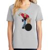 1-Hr Ladies V-Neck T-Shirt Thumbnail