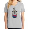 1-Hr Ladies V-Neck T-Shirt Thumbnail