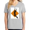 1-Hr Ladies V-Neck T-Shirt Thumbnail