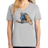 1-Hr Ladies V-Neck T-Shirt Thumbnail