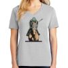 1-Hr Ladies V-Neck T-Shirt Thumbnail