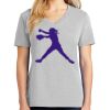 1-Hr Ladies V-Neck T-Shirt Thumbnail