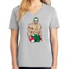 1-Hr Ladies V-Neck T-Shirt Thumbnail