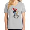 1-Hr Ladies V-Neck T-Shirt Thumbnail