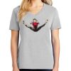 1-Hr Ladies V-Neck T-Shirt Thumbnail