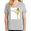 1-Hr Ladies V-Neck T-Shirt Thumbnail