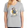 1-Hr Ladies V-Neck T-Shirt Thumbnail