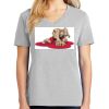 1-Hr Ladies V-Neck T-Shirt Thumbnail