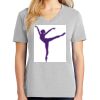 1-Hr Ladies V-Neck T-Shirt Thumbnail