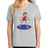 1-Hr Ladies V-Neck T-Shirt Thumbnail