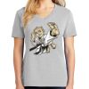 1-Hr Ladies V-Neck T-Shirt Thumbnail