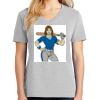 1-Hr Ladies V-Neck T-Shirt Thumbnail