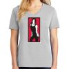 1-Hr Ladies V-Neck T-Shirt Thumbnail