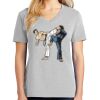 1-Hr Ladies V-Neck T-Shirt Thumbnail