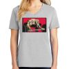 1-Hr Ladies V-Neck T-Shirt Thumbnail