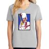 1-Hr Ladies V-Neck T-Shirt Thumbnail