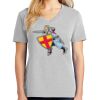 1-Hr Ladies V-Neck T-Shirt Thumbnail