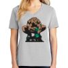 1-Hr Ladies V-Neck T-Shirt Thumbnail