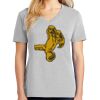 1-Hr Ladies V-Neck T-Shirt Thumbnail