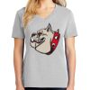 1-Hr Ladies V-Neck T-Shirt Thumbnail