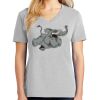 1-Hr Ladies V-Neck T-Shirt Thumbnail