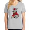 1-Hr Ladies V-Neck T-Shirt Thumbnail