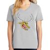 1-Hr Ladies V-Neck T-Shirt Thumbnail