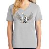 1-Hr Ladies V-Neck T-Shirt Thumbnail