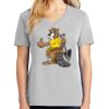 1-Hr Ladies V-Neck T-Shirt Thumbnail