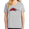 1-Hr Ladies V-Neck T-Shirt Thumbnail