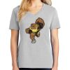 1-Hr Ladies V-Neck T-Shirt Thumbnail