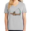 1-Hr Ladies V-Neck T-Shirt Thumbnail