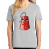 1-Hr Ladies V-Neck T-Shirt Thumbnail