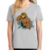 1-Hr Ladies V-Neck T-Shirt Thumbnail