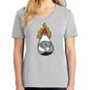 1-Hr Ladies V-Neck T-Shirt Thumbnail