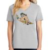 1-Hr Ladies V-Neck T-Shirt Thumbnail