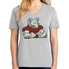 1-Hr Ladies V-Neck T-Shirt Thumbnail