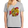 1-Hr Ladies V-Neck T-Shirt Thumbnail