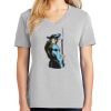 1-Hr Ladies V-Neck T-Shirt Thumbnail