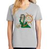 1-Hr Ladies V-Neck T-Shirt Thumbnail