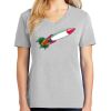 1-Hr Ladies V-Neck T-Shirt Thumbnail