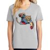 1-Hr Ladies V-Neck T-Shirt Thumbnail