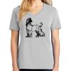 1-Hr Ladies V-Neck T-Shirt Thumbnail