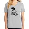 1-Hr Ladies V-Neck T-Shirt Thumbnail