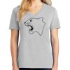 1-Hr Ladies V-Neck T-Shirt Thumbnail