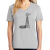 1-Hr Ladies V-Neck T-Shirt Thumbnail