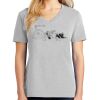 1-Hr Ladies V-Neck T-Shirt Thumbnail