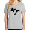 1-Hr Ladies V-Neck T-Shirt Thumbnail